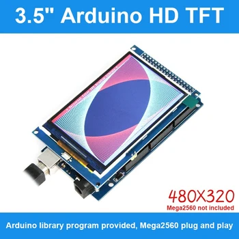 3,5-Tolline Värviline TFT-Ekraan Moodul 320X480 Ultra HD LCD Ekraan TFT-Ekraan Ekraani Arduino Mega2560 R3 Juhatus