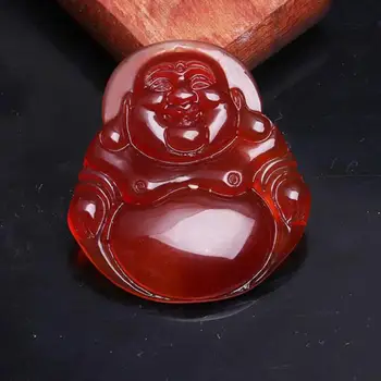 38*34*7mm Loomulik Värvikas Maitreya Naermine Buddha Helmed Ehete Tegemise Diy Käevõru Võlusid Kaelakee Ripats Diy Accessorie