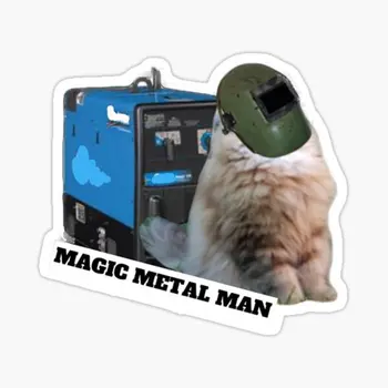 Magic Metallist Mees 5TK Kleepsud Taust Home Decor Sülearvuti Auto Armas Tuba Pagasi Cartoon Prindi Anime Naljakas Teenetemärgid